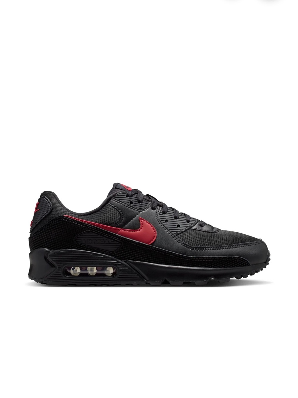 Nike Air Max 90 Black/Red Sneakers Men’s Size 9.5 New in Box